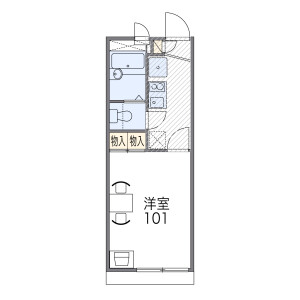 1K Apartment in Imagome - Higashiosaka-shi Floorplan