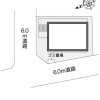 1K Apartment to Rent in Osaka-shi Higashisumiyoshi-ku Layout Drawing