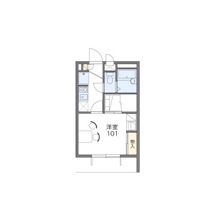 1K Mansion in Nishiterao - Yokohama-shi Kanagawa-ku Floorplan