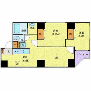 2LDK Mansion in Sengoku - Bunkyo-ku Floorplan