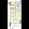 2LDK Apartment to Rent in Osaka-shi Kita-ku Floorplan