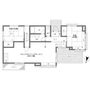 2LDK House in Kitayama(sonota) - Chino-shi Floorplan