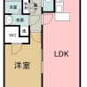 1LDK Apartment to Rent in Toyota-shi Floorplan