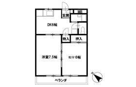 2DK Apartment in Musashinodai - Fussa-shi
