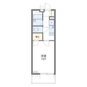 1K Mansion in Shiohama - Kawasaki-shi Kawasaki-ku Floorplan