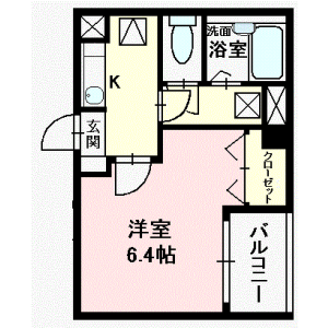 1K Mansion in Minamikoiwa - Edogawa-ku Floorplan