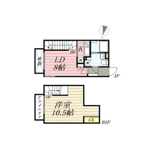 1LDK Mansion in Sasazuka - Shibuya-ku Floorplan