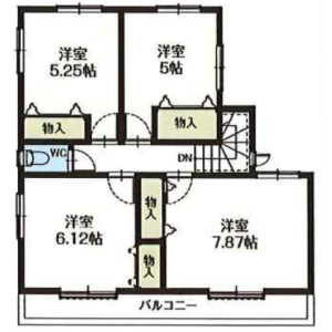 4LDK House in Shimongatamachi - Hachioji-shi Floorplan