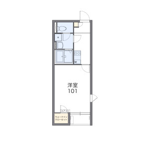 1K Apartment in Sonan - Sagamihara-shi Minami-ku Floorplan