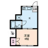 1K 아파트 to Rent in Koto-ku Floorplan