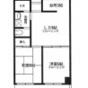 2LDK Apartment to Rent in Kawasaki-shi Takatsu-ku Floorplan