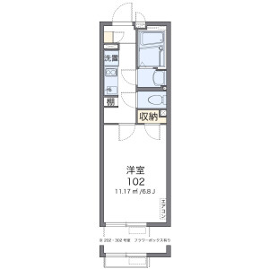 1K Mansion in Hommachi - Shibuya-ku Floorplan
