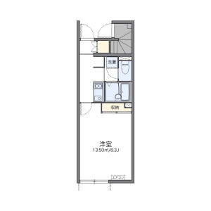 1K Apartment in Meitohondori - Nagoya-shi Meito-ku Floorplan
