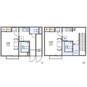 1K Mansion in Kusunoki - Nagoya-shi Kita-ku Floorplan