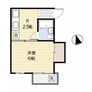 1K Mansion in Ohara - Setagaya-ku Floorplan