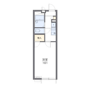 1K Apartment in Shonai saiwaimachi - Toyonaka-shi Floorplan