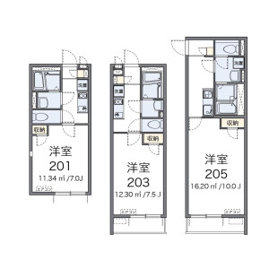 1K Apartment in Asagayakita - Suginami-ku Floorplan