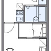 1K Apartment to Rent in Kiryu-shi Floorplan