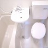 1R 아파트 to Rent in Edogawa-ku Bathroom