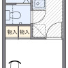 1K Apartment to Rent in Koza-gun Samukawa-machi Floorplan