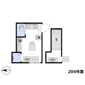 1R Apartment in Ikegami - Ota-ku Floorplan