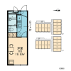 1K Apartment to Rent in Saitama-shi Urawa-ku Layout Drawing