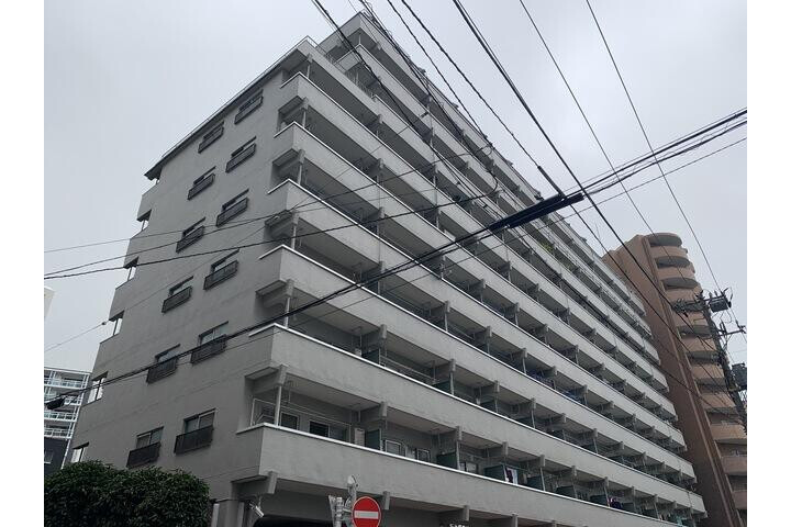 江东区出租中的2DK公寓大厦 户外