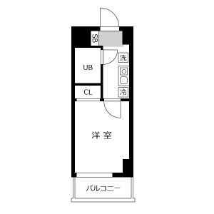 1R Mansion in Higashinakajima - Osaka-shi Higashiyodogawa-ku Floorplan