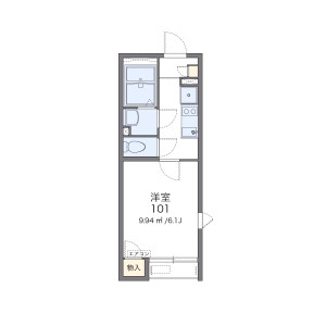 1K Apartment in Sakurajosui - Setagaya-ku Floorplan