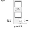 1K Apartment to Rent in Osaka-shi Hirano-ku Layout Drawing