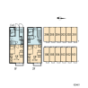 1K Apartment to Rent in Shinjuku-ku Layout Drawing