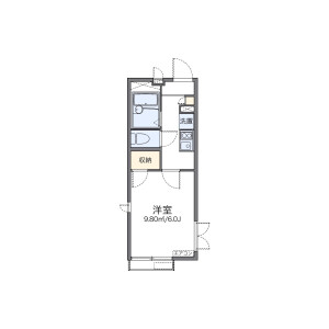 1K Apartment in Higashitsutsujigaoka - Chofu-shi Floorplan