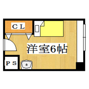 1R Mansion in Higashiyama - Hirakata-shi Floorplan