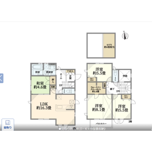 4LDK House in Matsumicho - Yokohama-shi Kanagawa-ku Floorplan