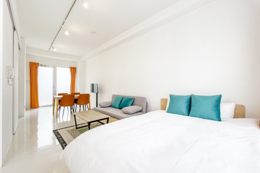1LDK Apartment to Rent in Osaka-shi Nishi-ku Bedroom