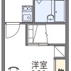 1K Apartment to Rent in Nishikasugai-gun Toyoyama-cho Floorplan