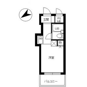1R Mansion in Seishin - Sagamihara-shi Chuo-ku Floorplan