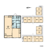 1LDK Apartment to Rent in Shiki-gun Tawaramoto-cho Interior