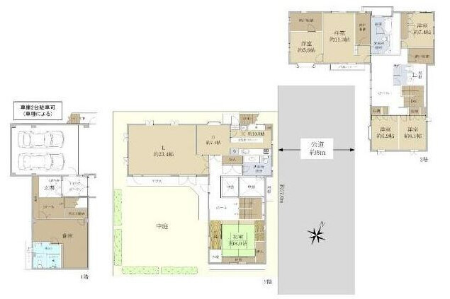6LDK House to Buy in Setagaya-ku Floorplan