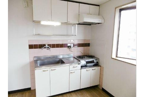 2DK Apartment to Rent in Osaka-shi Ikuno-ku Kitchen