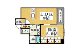 1LDK Mansion in Inari - Osaka-shi Naniwa-ku