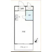 1R Mansion in Oharacho - Itabashi-ku Floorplan