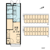 1K Apartment to Rent in Osaka-shi Asahi-ku Floorplan