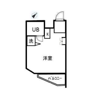1R {building type} in Aoto - Katsushika-ku Floorplan