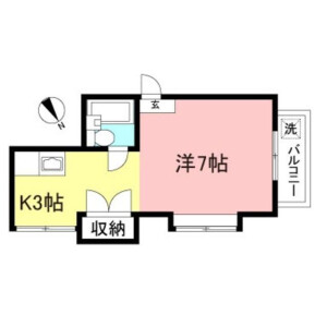 1K Apartment in Kyodo - Setagaya-ku Floorplan