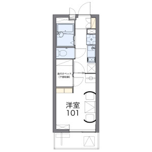 1K Mansion in Mori - Yokohama-shi Isogo-ku Floorplan