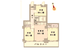 3DK {building type} in Iiharacho - Kawaguchi-shi