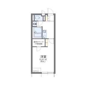 1K Apartment in Aikawa - Osaka-shi Higashiyodogawa-ku Floorplan