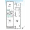 2SLDK Apartment to Rent in Nakano-ku Floorplan