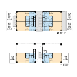 1K Mansion in Misuji - Taito-ku Floorplan
